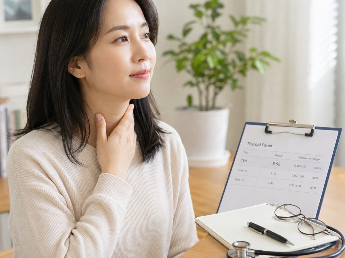 TSH 5.5면 갑상선에 문제 있는 건가요 — 갑상선 수치 보는 법과 재검 기준